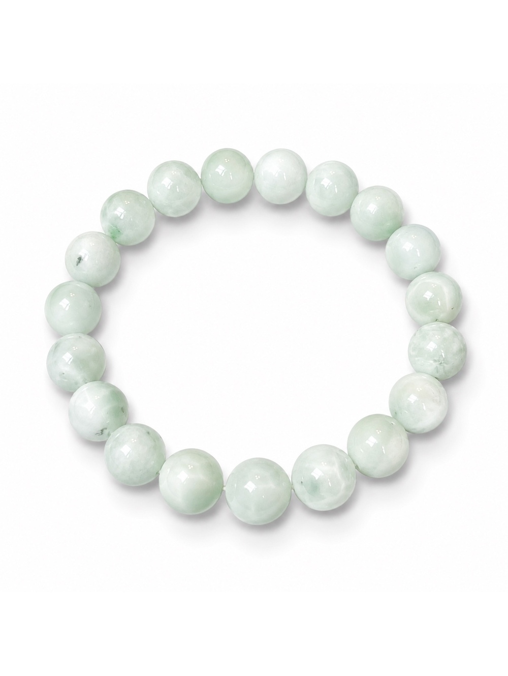 Green Moonstone Stretch Bracelet